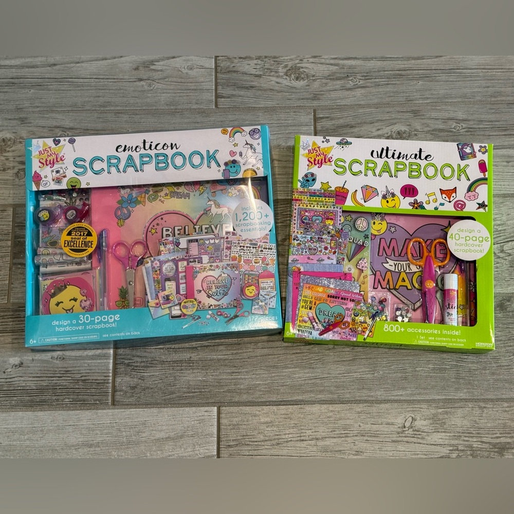 Brand new Just My Style Kids complete Scrapbook Set